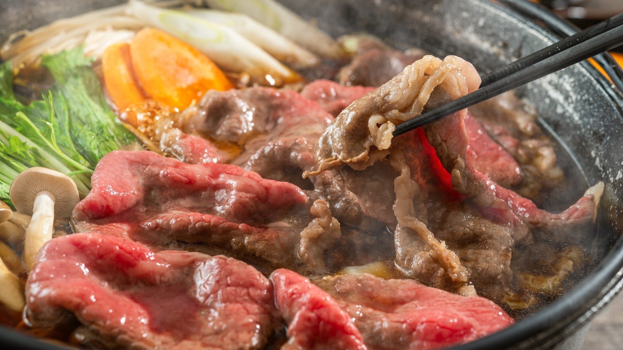 【富士見高原スキー場】1日リフト券付！部屋食確約！選べる国産牛鍋プラン