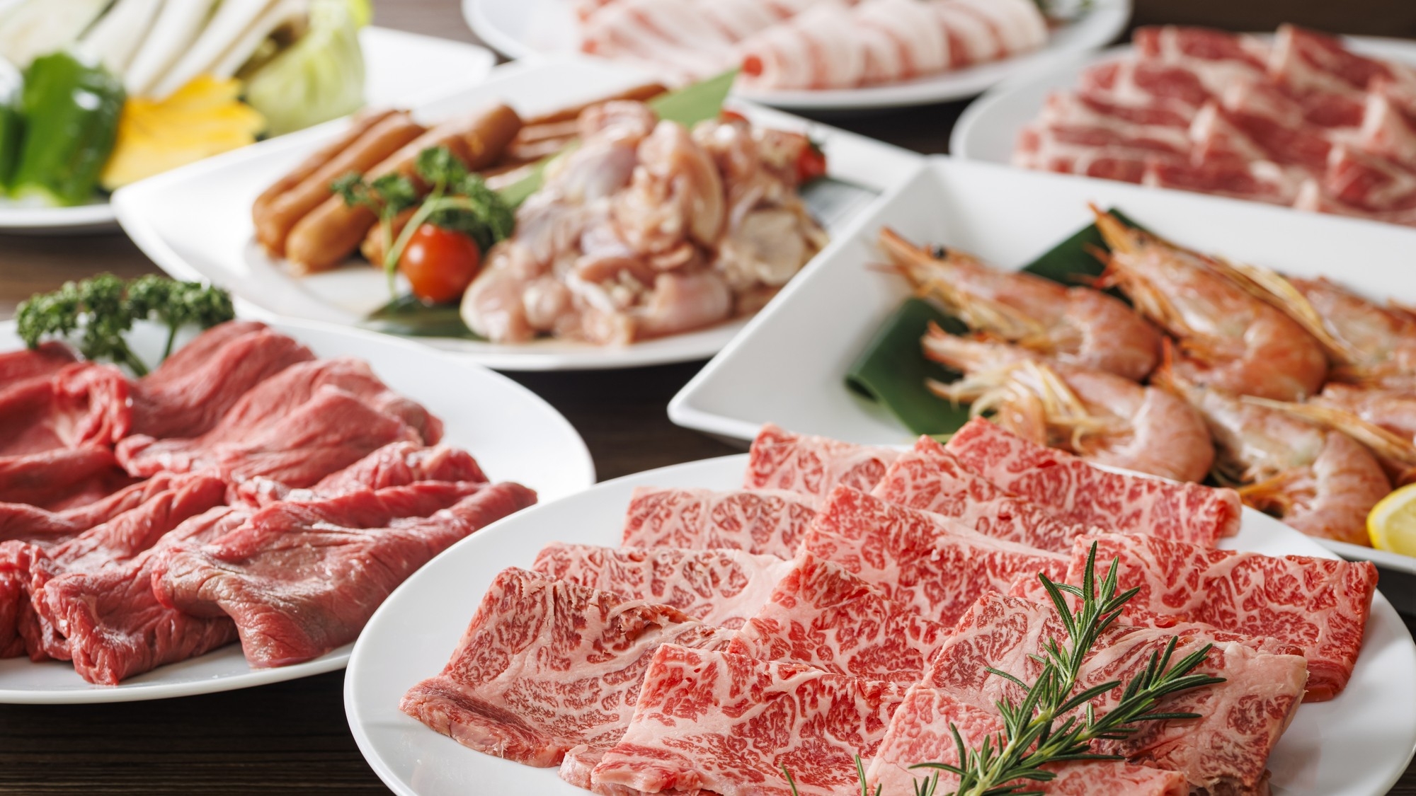 ≪BBQ食べ飲み放題プラン≫お肉・焼野菜・カレー・デザートが食べ放題＆ビール飲み放題