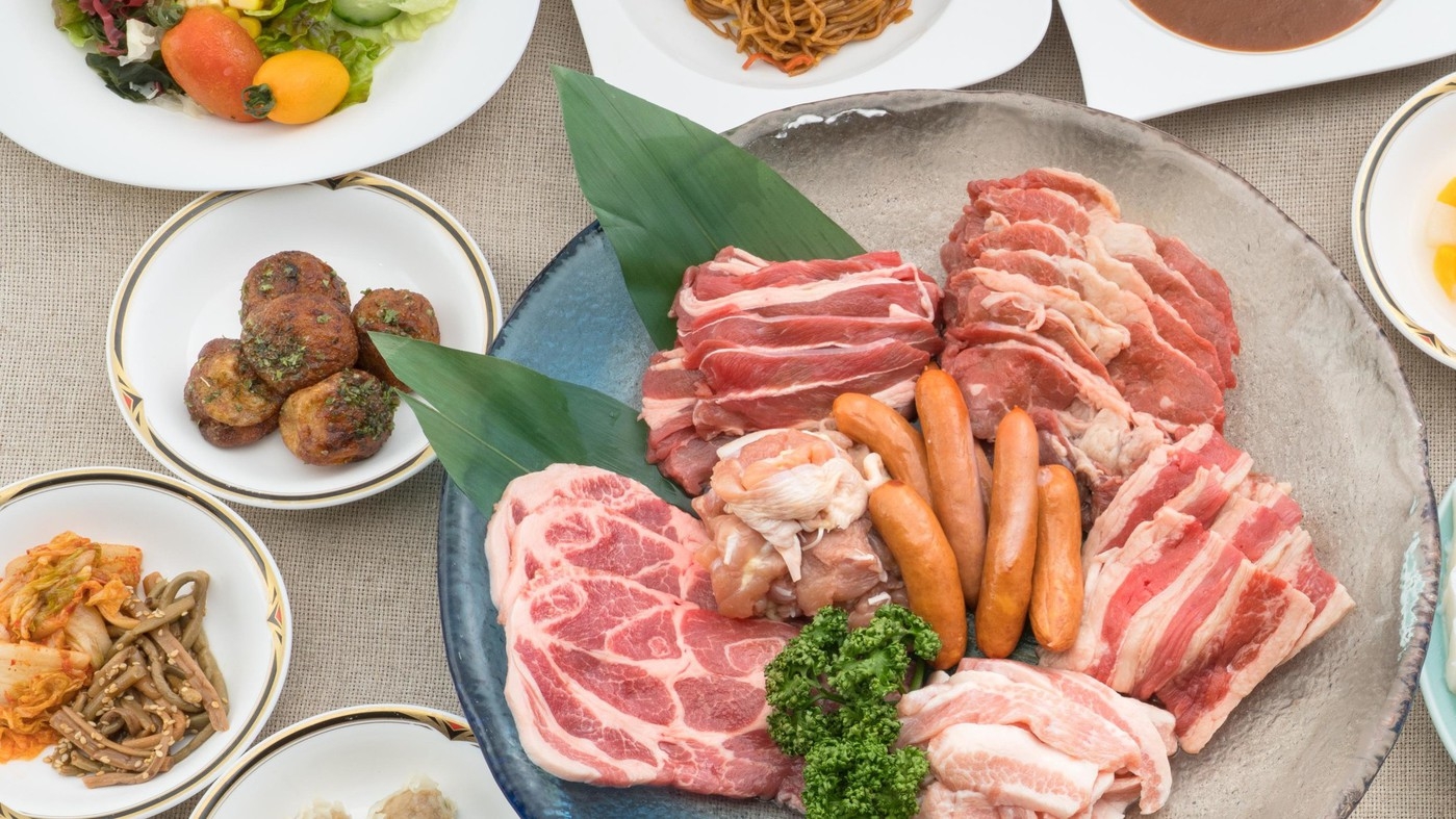 【楽天月末セール】≪BBQ食べ飲み放題プラン≫お肉・焼野菜・カレー・デザート食べ放題＆ビール飲み放題