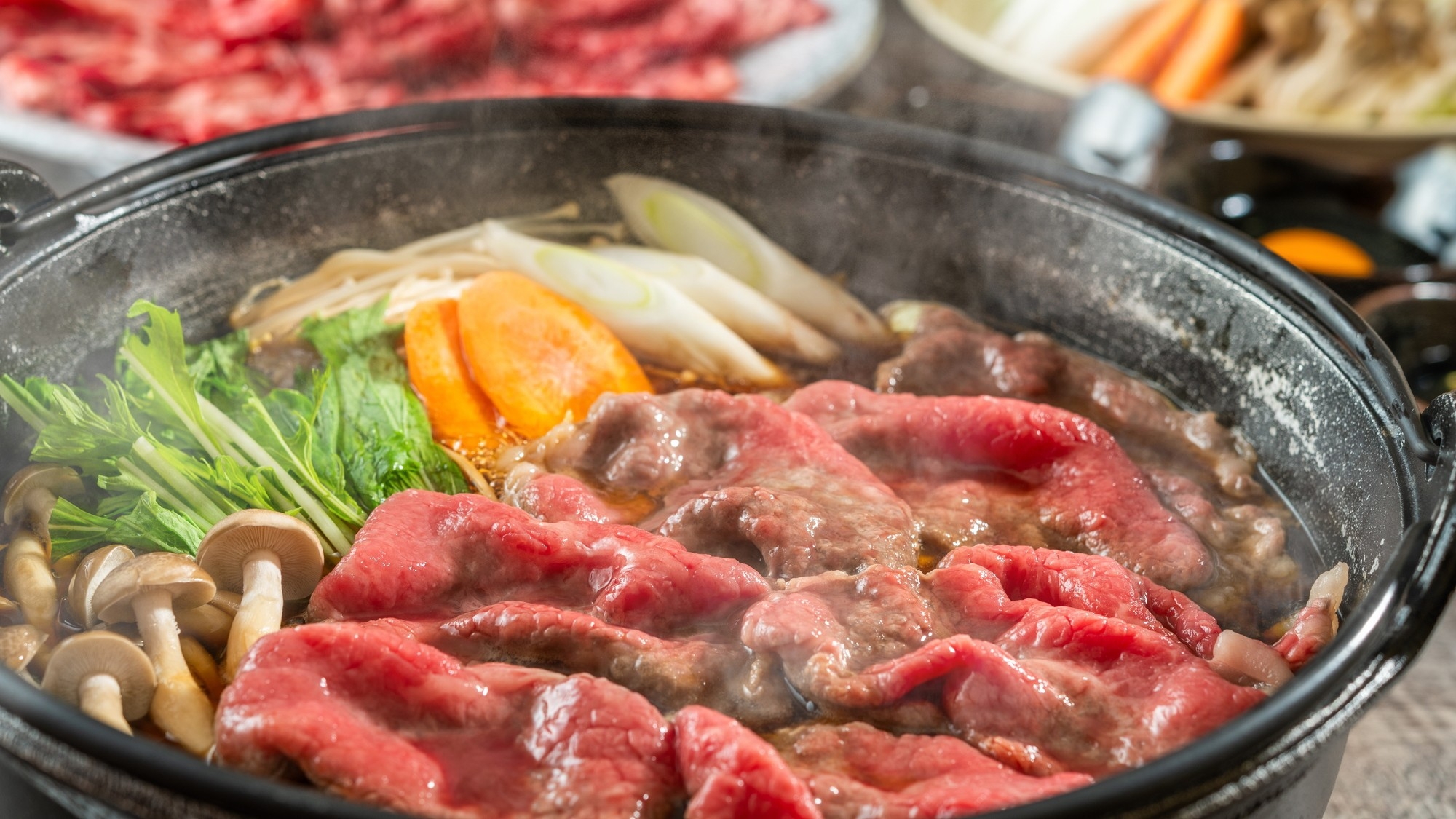 【春SALE】【部屋食確約】コテージで国産牛のすき焼きorしゃぶしゃぶ選べるお鍋！家族旅行におすすめ