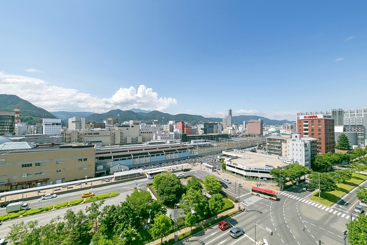 駅側客室からの眺望一例