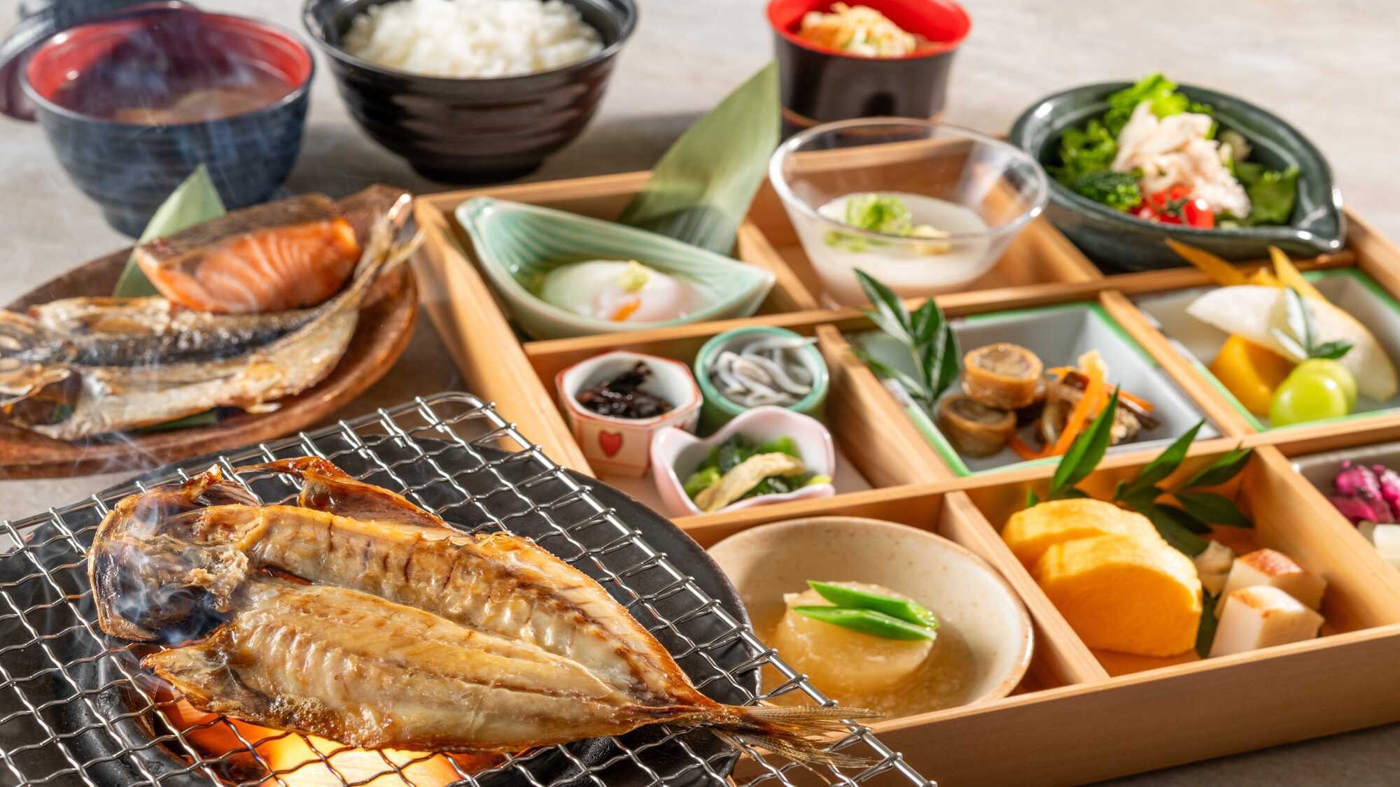 【ペット可】【朝食付プラン】爽やかな伊豆高原の朝は新鮮野菜が評判の朝食から