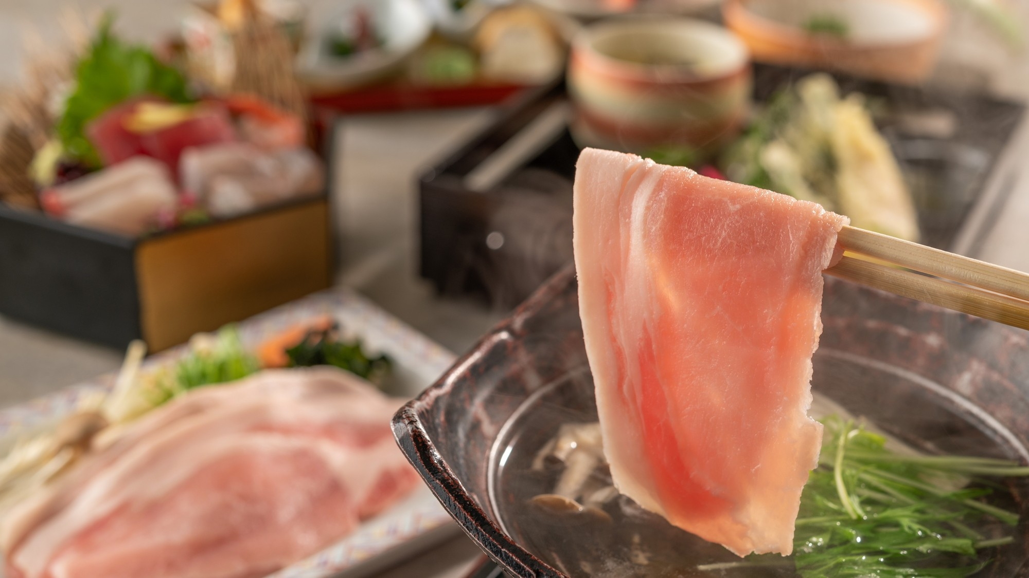 【ペット可】【スタンダード会席】伊豆の自慢する魚介をお造りや揚げ物で味わう