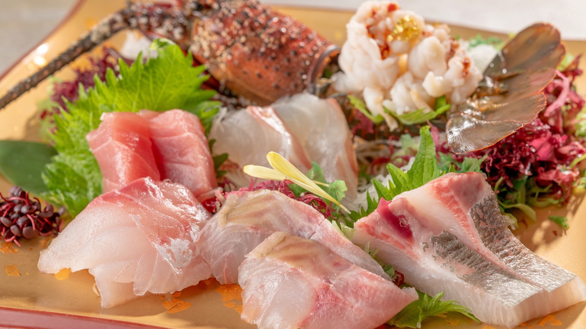 【ペット可】【最上級「会席」プラン】黒毛和牛・イセエビ・金目鯛を楽しむ贅沢な会席で伊豆旅を満喫