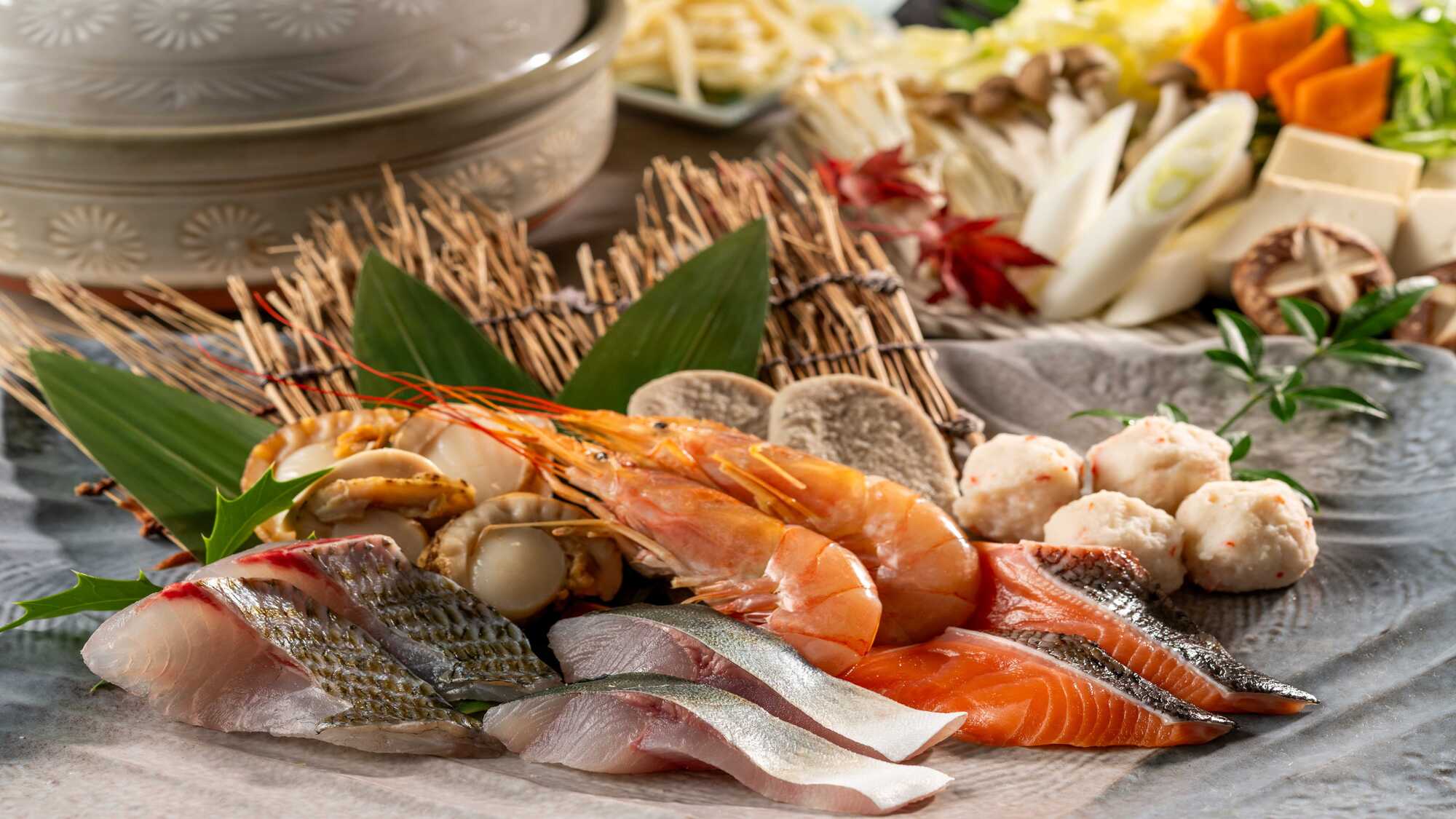 【コテージ限定/部屋食】期間限定海鮮イメージ