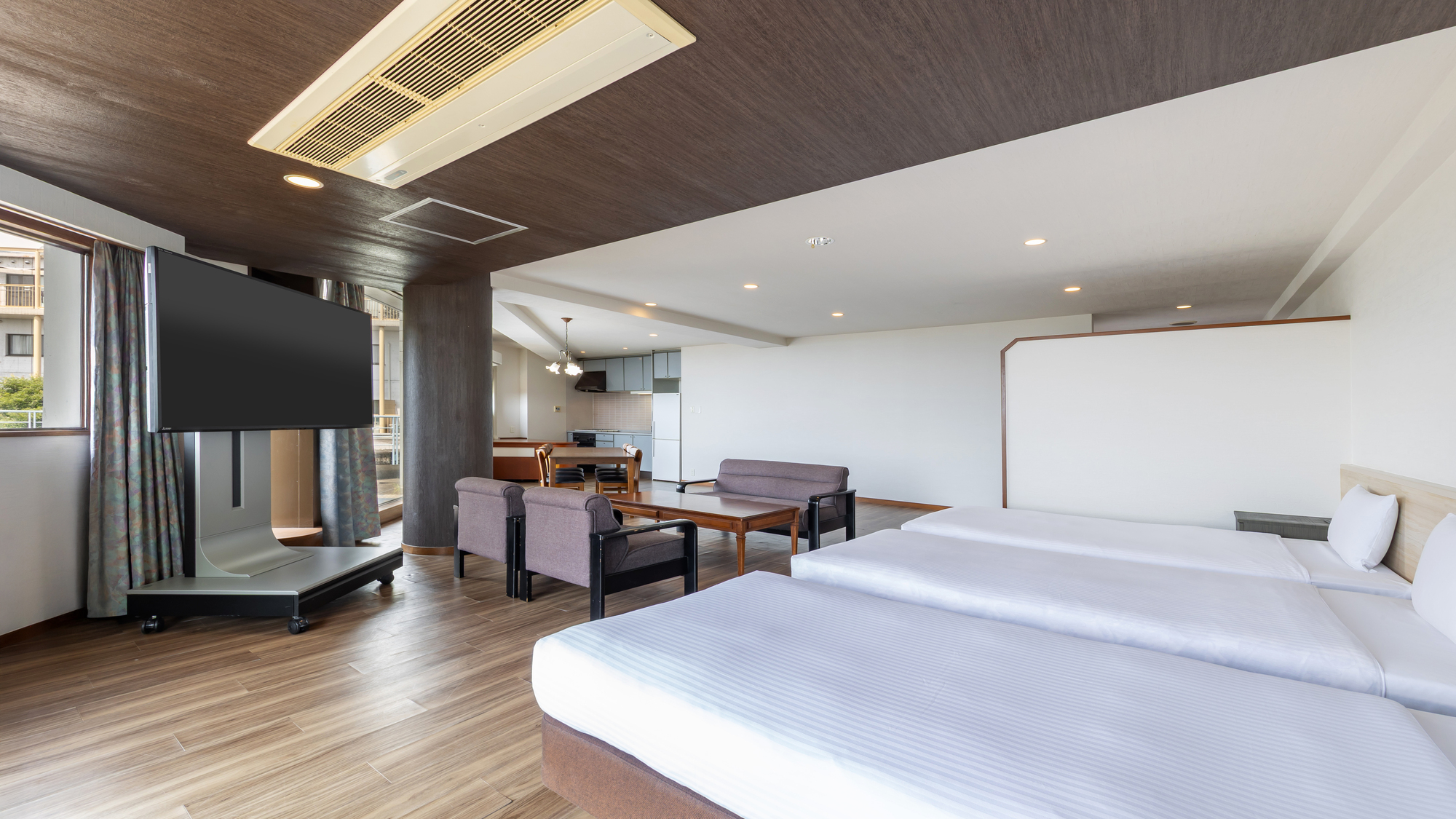 ◇【ルーフテラス付オーシャンビュー】プレミアム洋室5ベッド