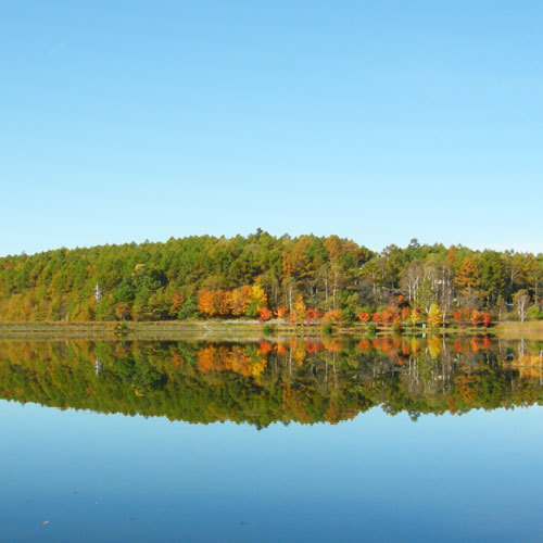 〇Goddess Lake and blue sky