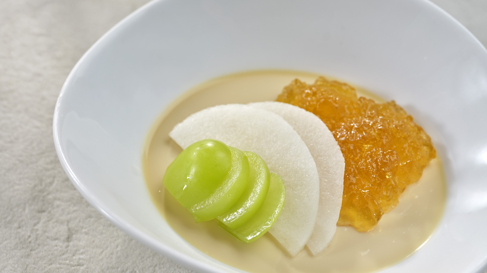 【夕食コース共通(2026秋)/ホテル棟レストラン】ほうじ茶プリン