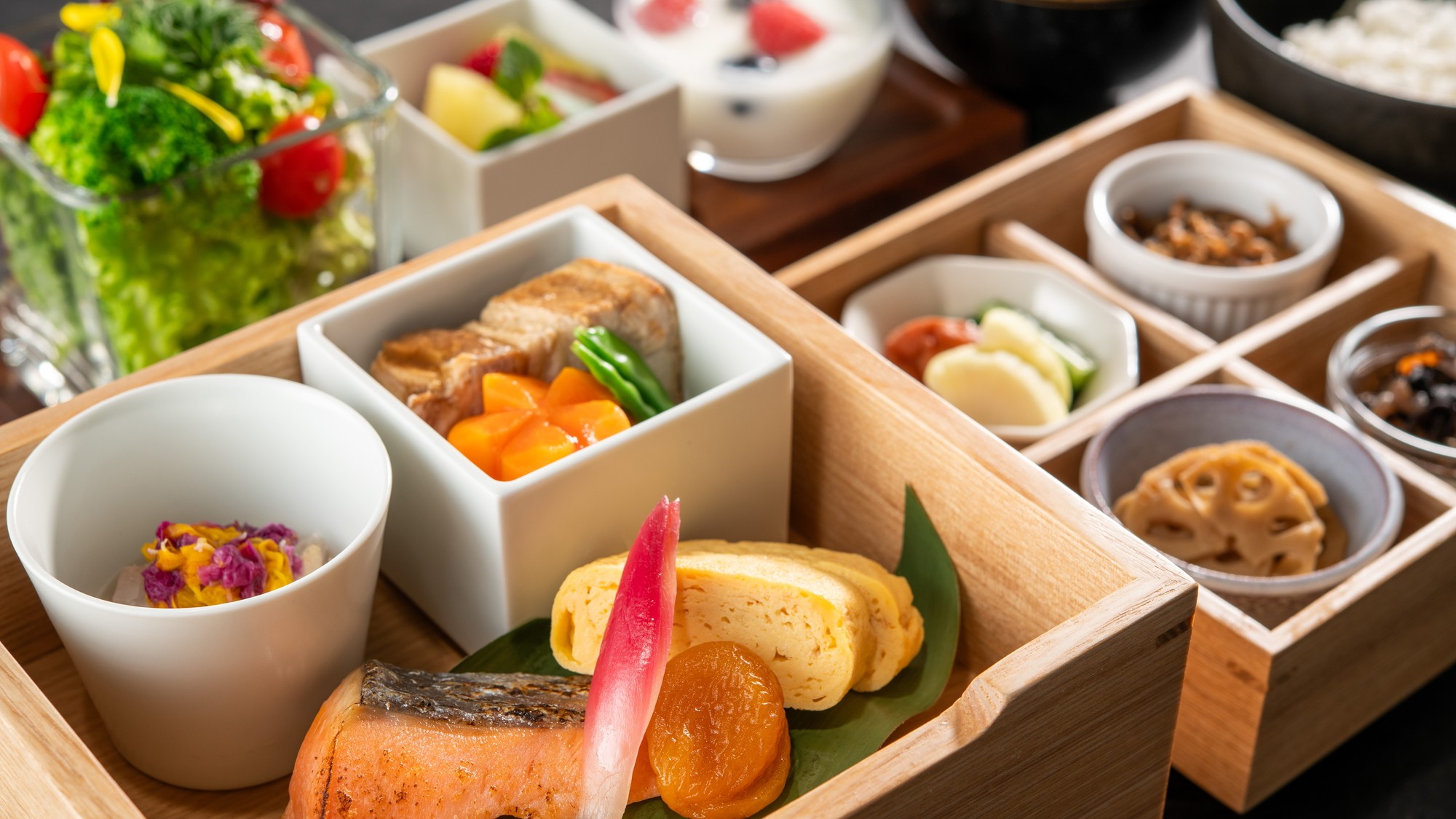 【朝食御膳】ホテル棟レストラン