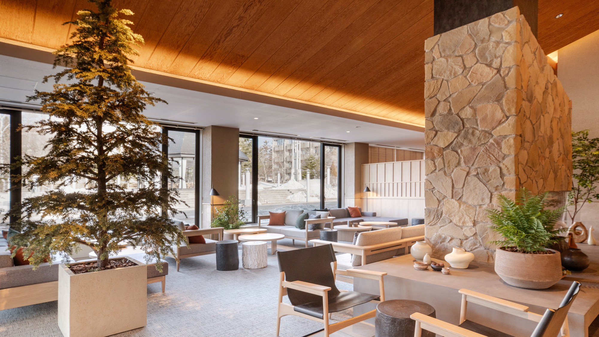 【ホテル棟】ロビー