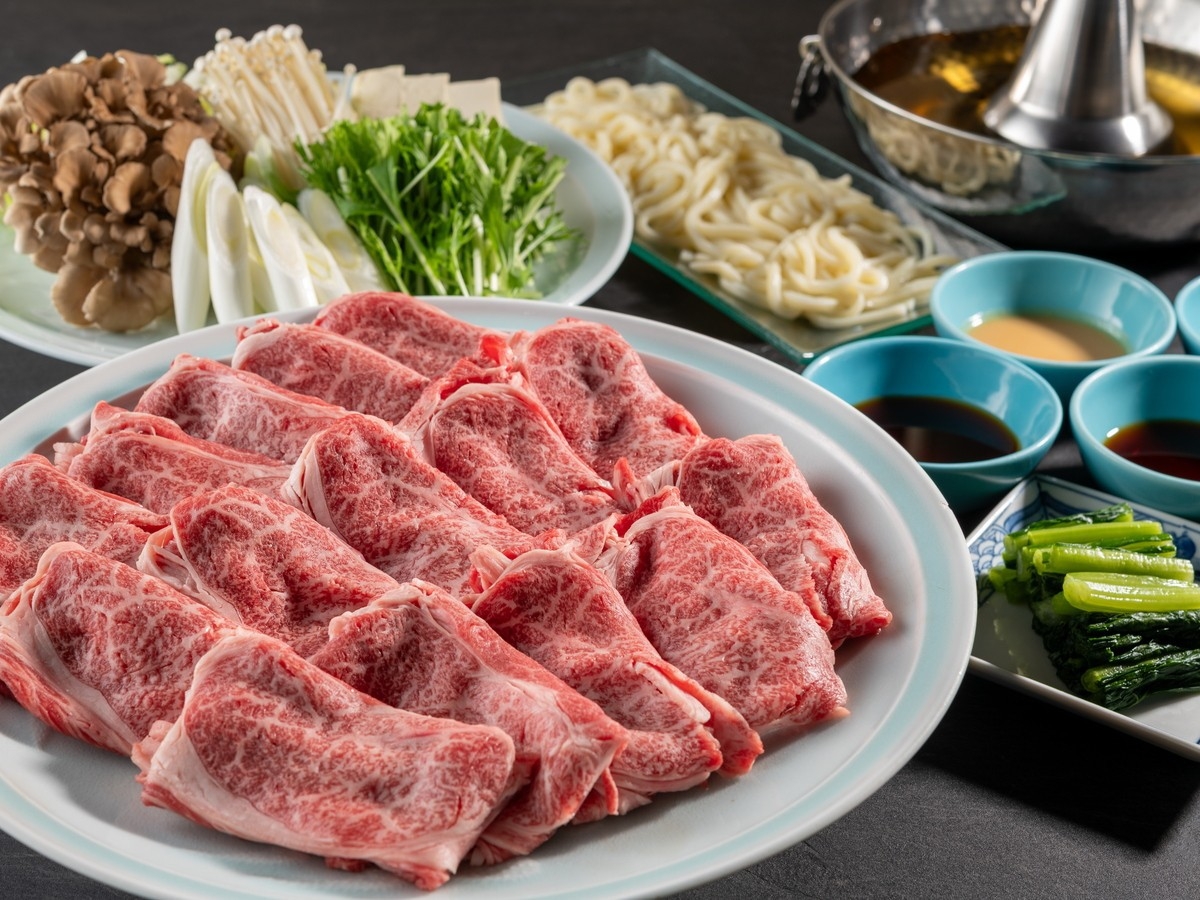 【温泉付きコテージ／部屋食】黒毛和牛のしゃぶしゃぶで贅沢に