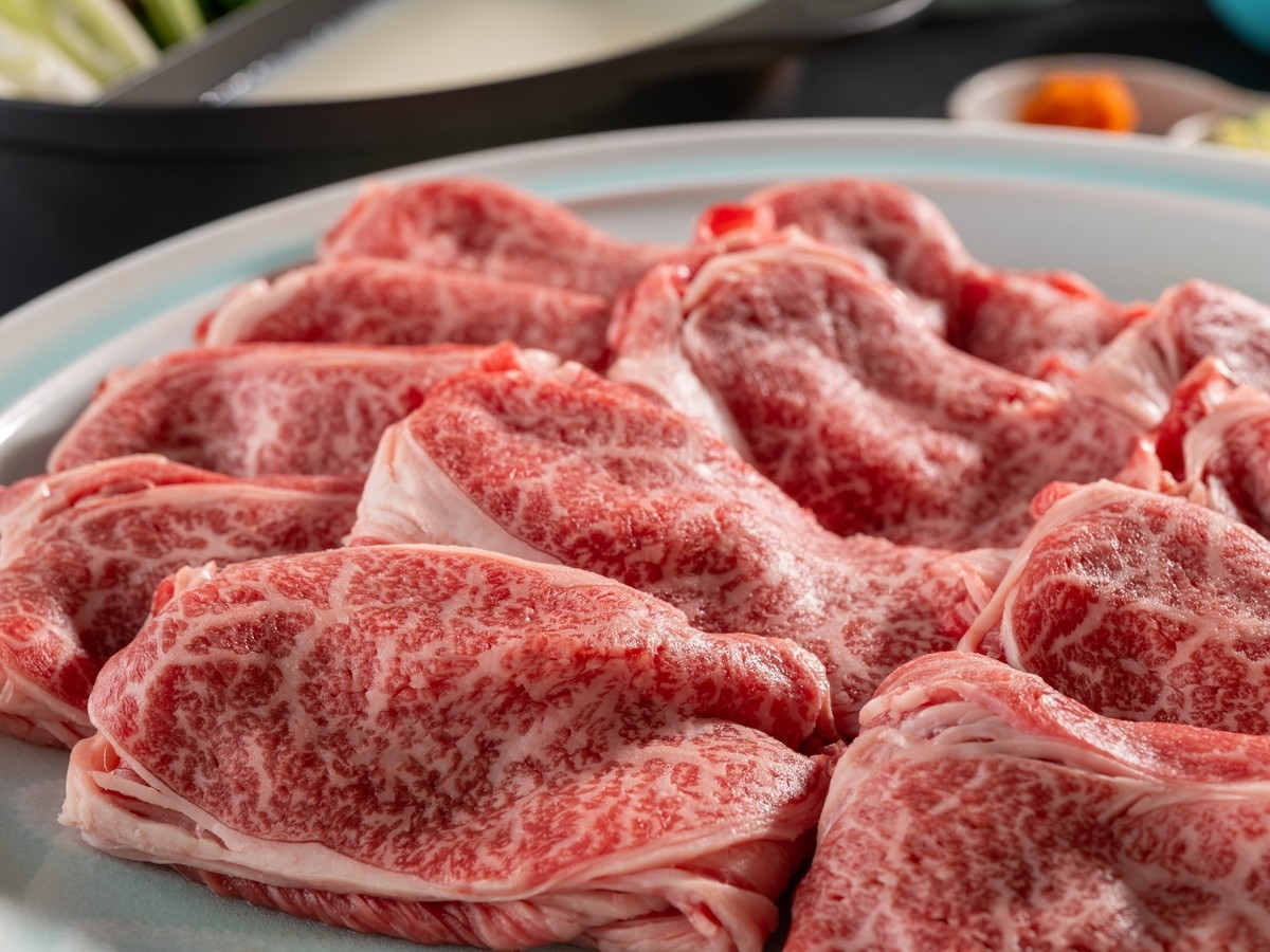 【温泉付きコテージ／部屋食】国産牛のしゃぶしゃぶを２種の出汁で