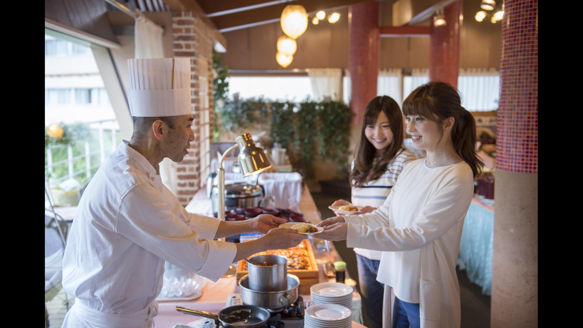 ≪朝食のみ≫2024年4月会場リニューアル！北アルプス眺望レストランで美味しい朝食を