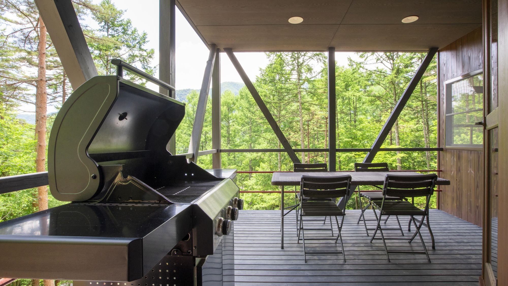 【専用BBQグリル付/黒毛和牛と海の幸】温泉付きコテージで贅沢BBQプラン！