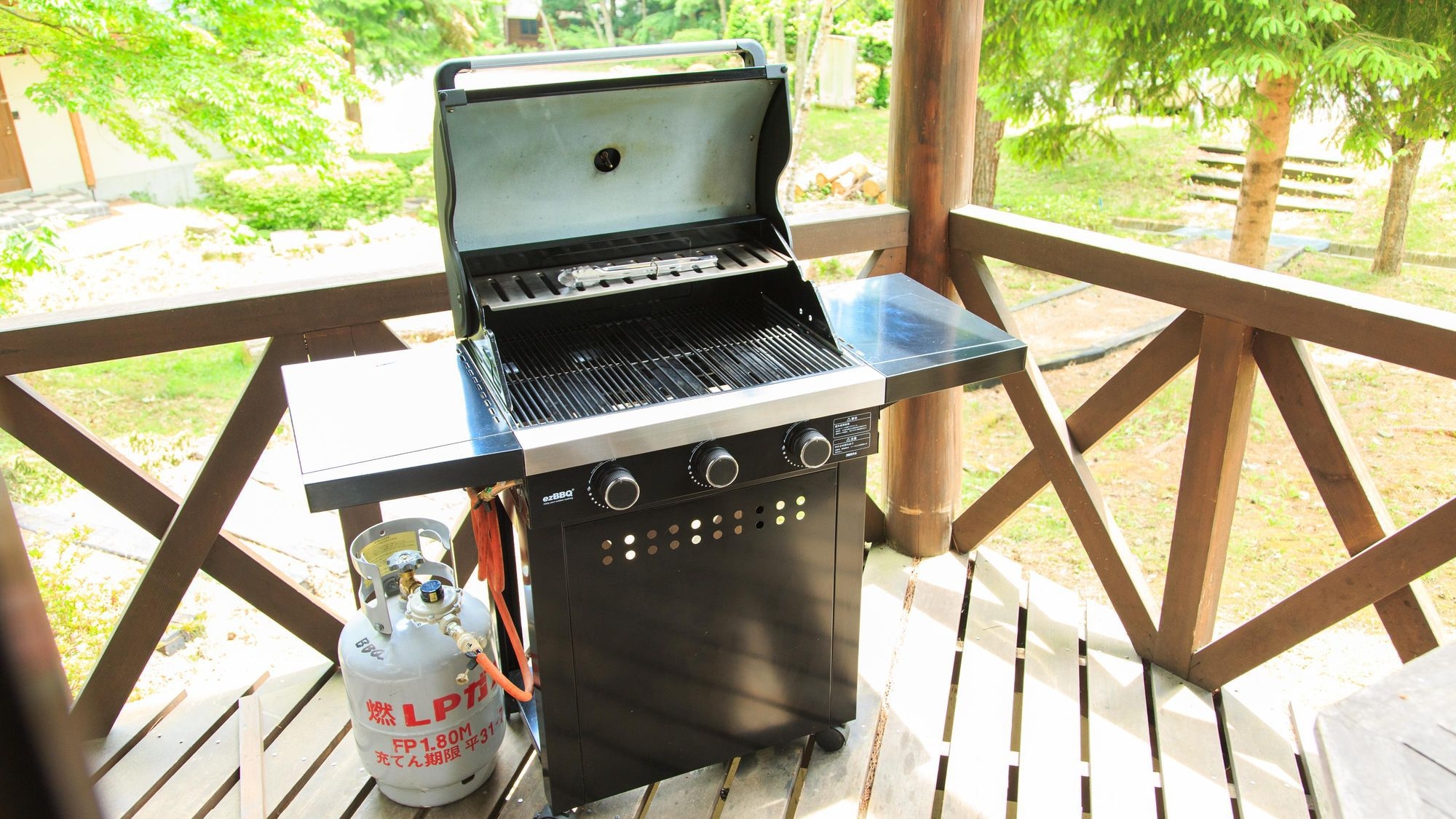 【専用BBQグリル付/黒毛和牛と海の幸】温泉付きコテージで贅沢BBQプラン！