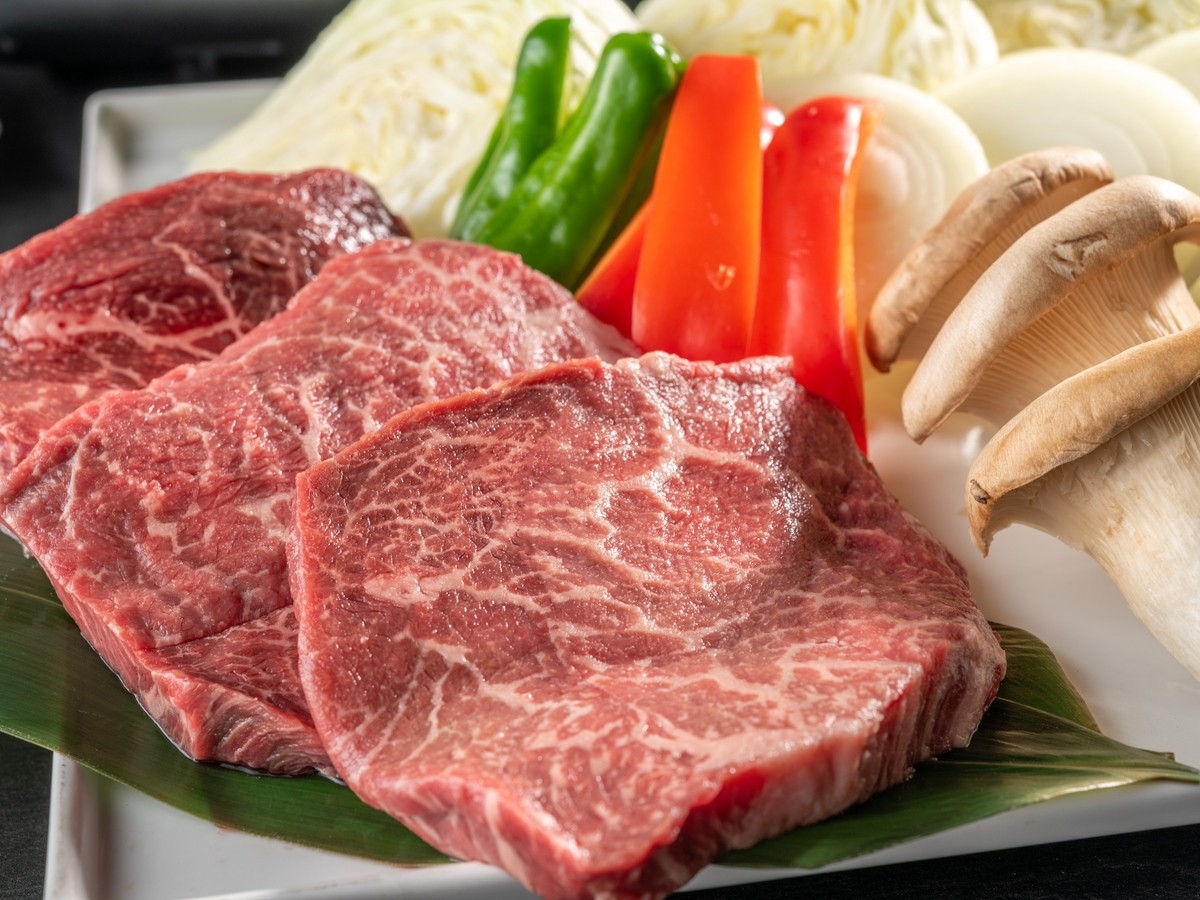 【専用BBQグリル付/国産牛ステーキ】温泉付きコテージでBBQプラン！