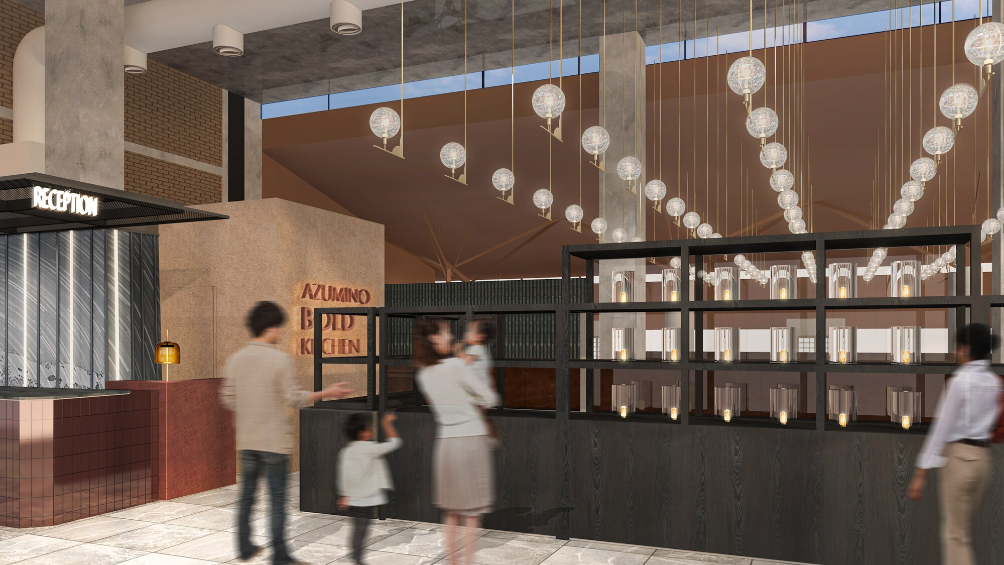 レストランカウンターイメージ