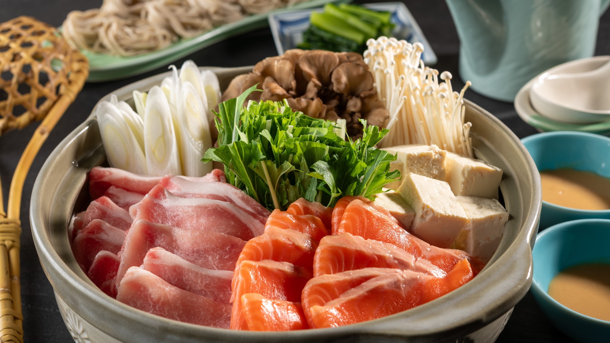 【信州贅沢鍋】信州産が勢揃い♪信州贅沢鍋！