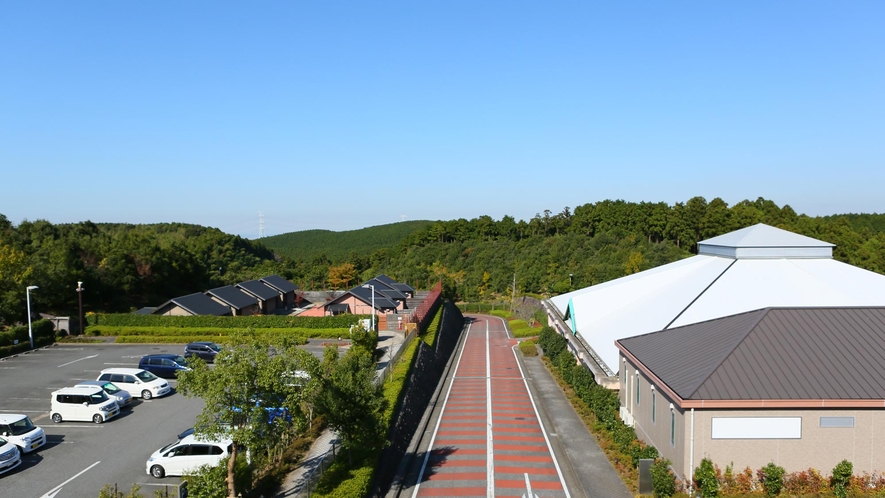 館内からの景観