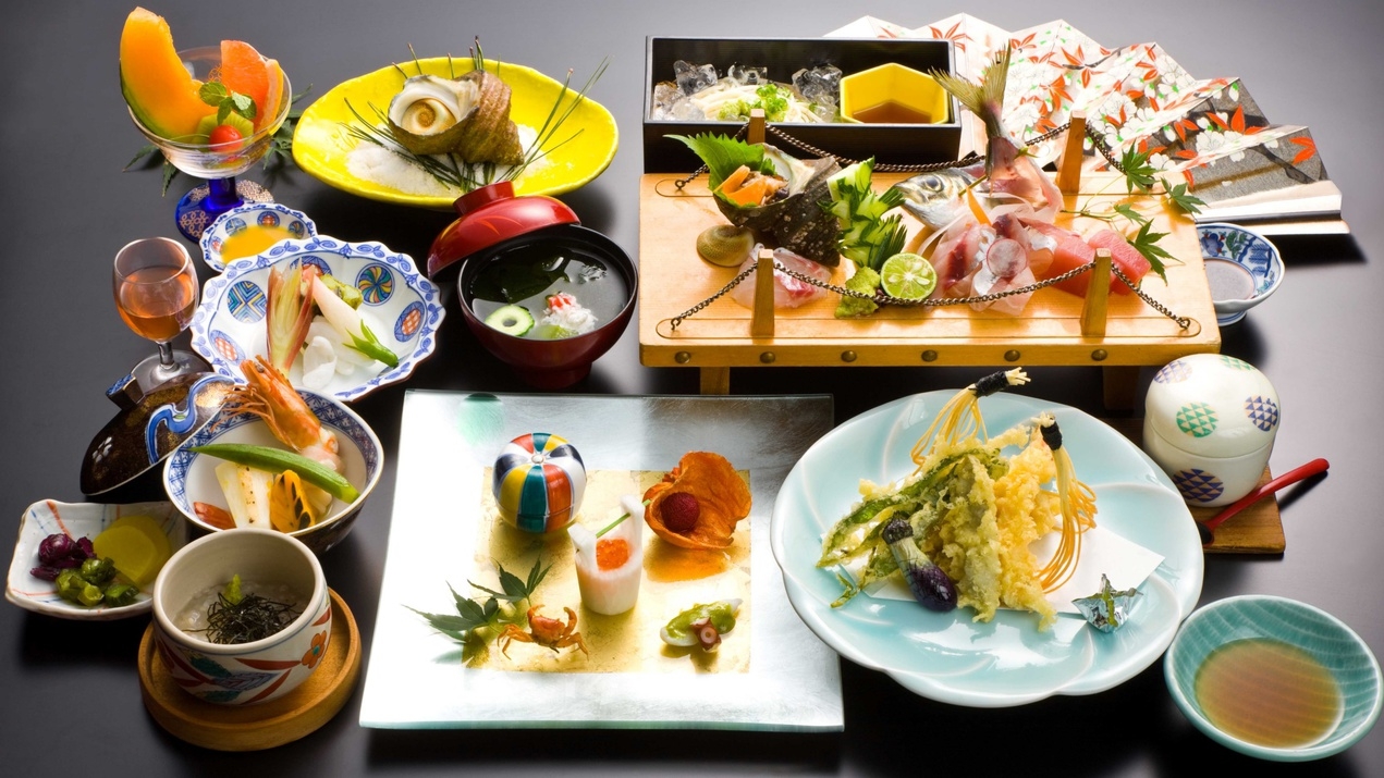 【グレードアップ｜2食付】旬魚の焼物または煮物も楽しめる「すだち会席」