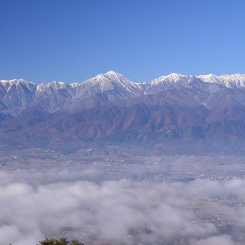 長嶺山から見える景色