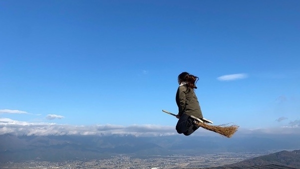 【安曇野絶景ツアー／朝食付】早起きした人だけの長峰山山頂からの眺望＆淹れたて珈琲付き