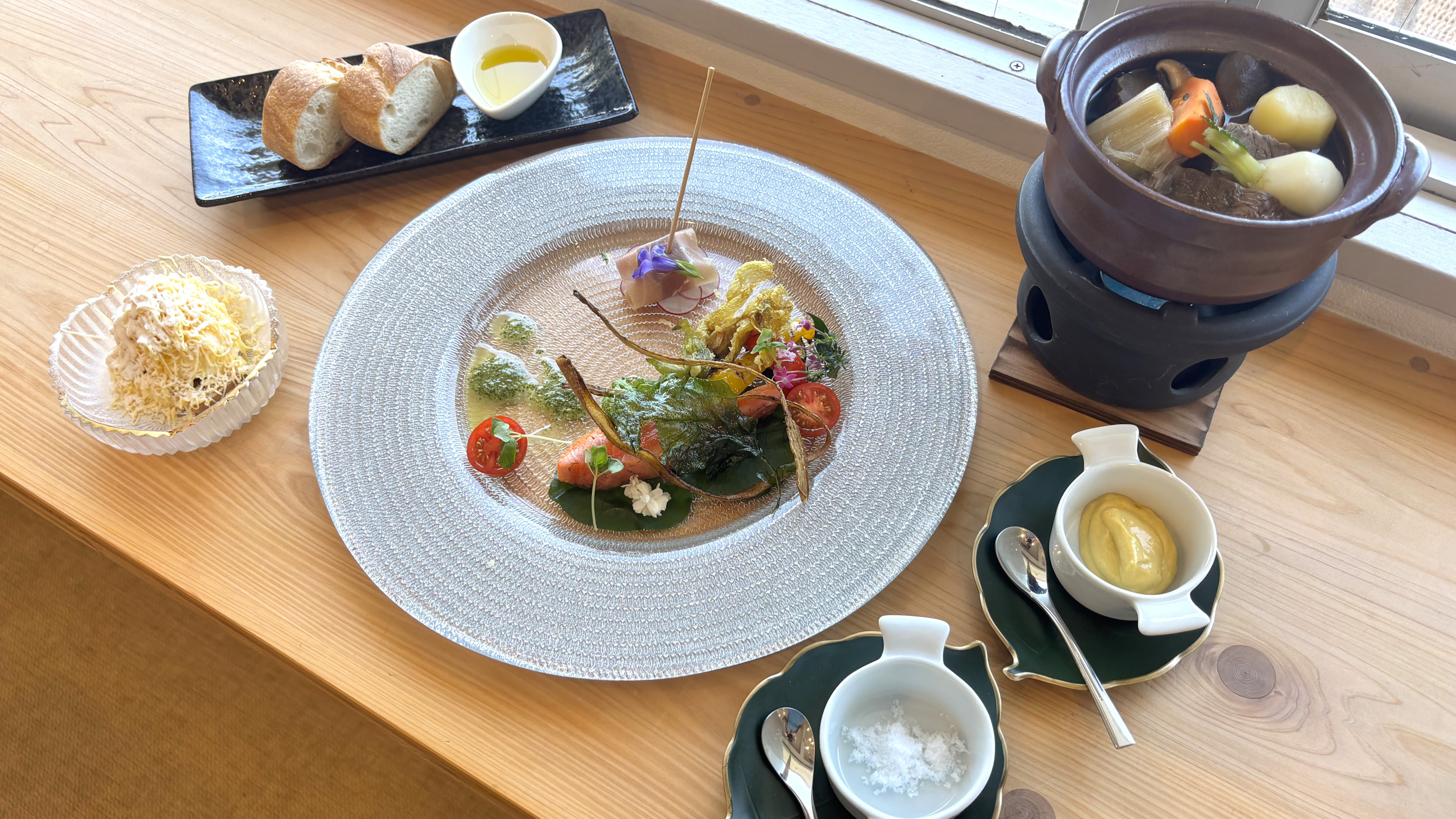 【夕食一例】伊豆ジビエのフレンチハーフコース