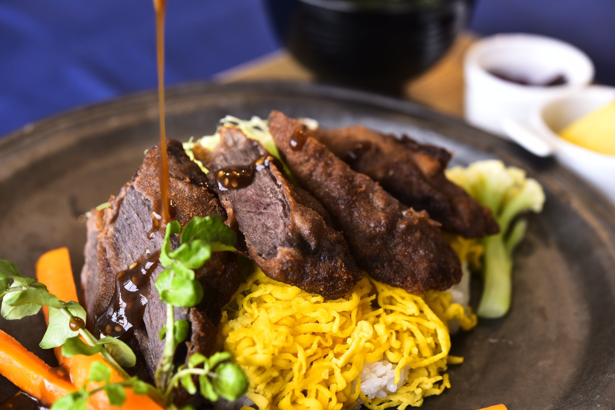 【ランチ】鹿カツ丼