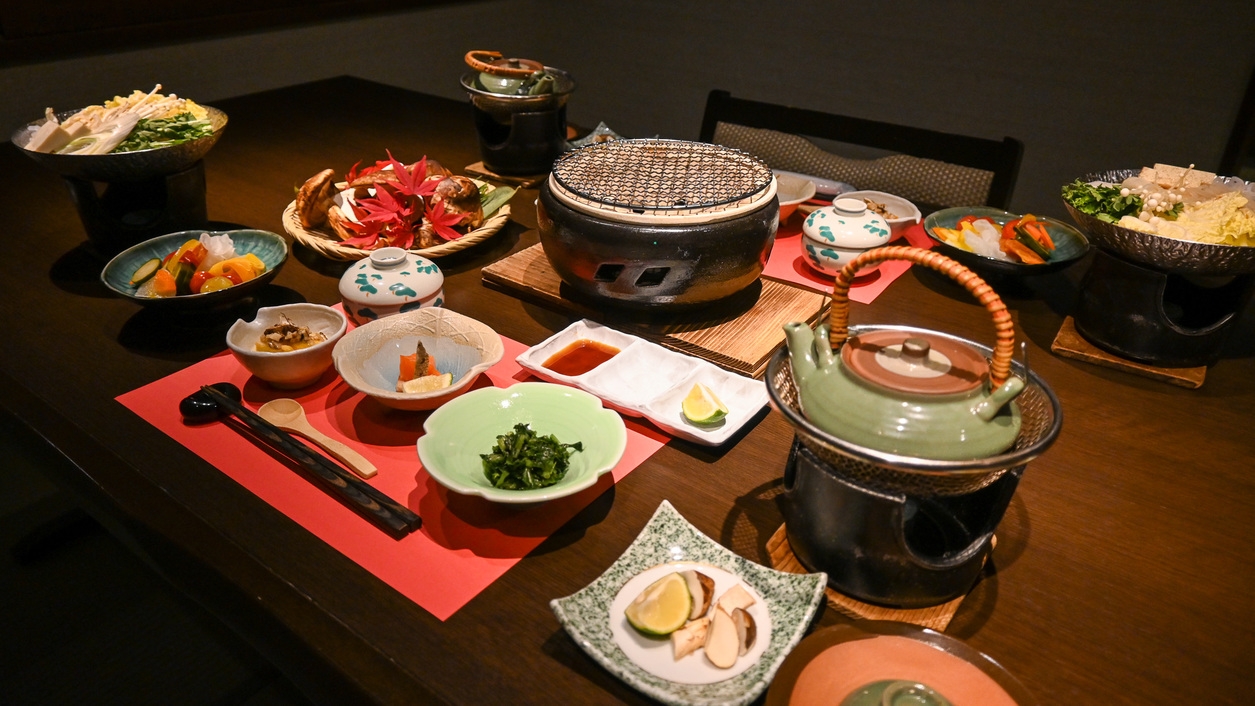 【秋季限定】長野県産の松茸料理プラン＜朝・夕食付＞