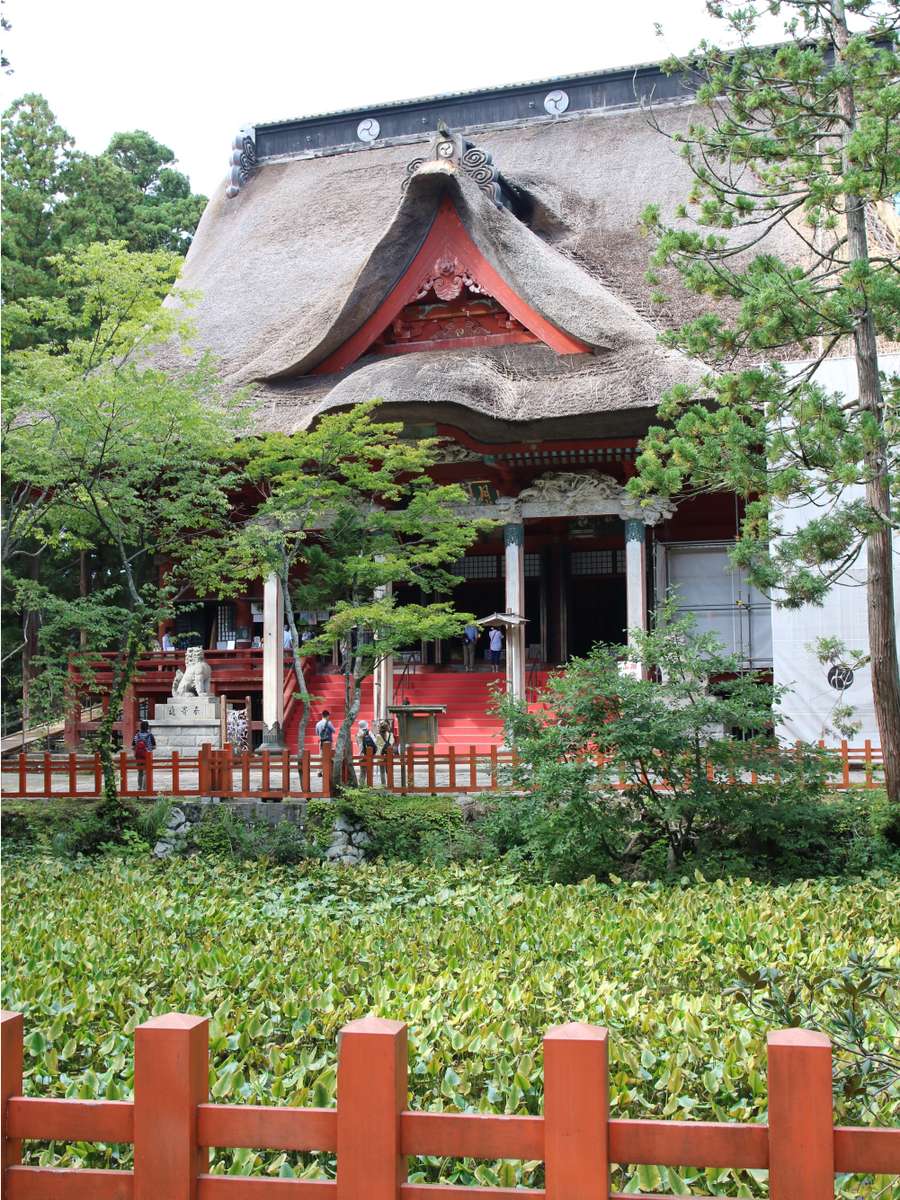 羽黒山三神合祭殿