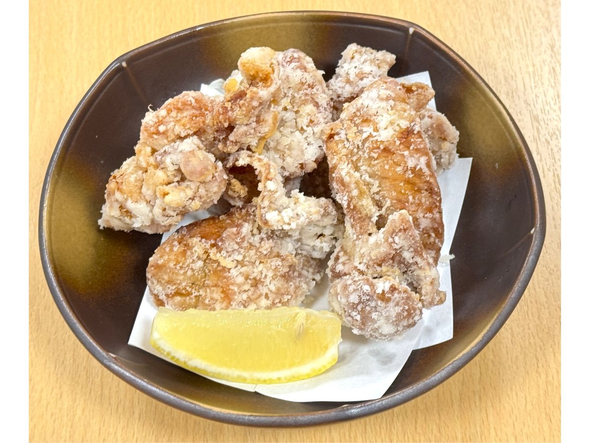 夕食(鶏の唐揚げ)