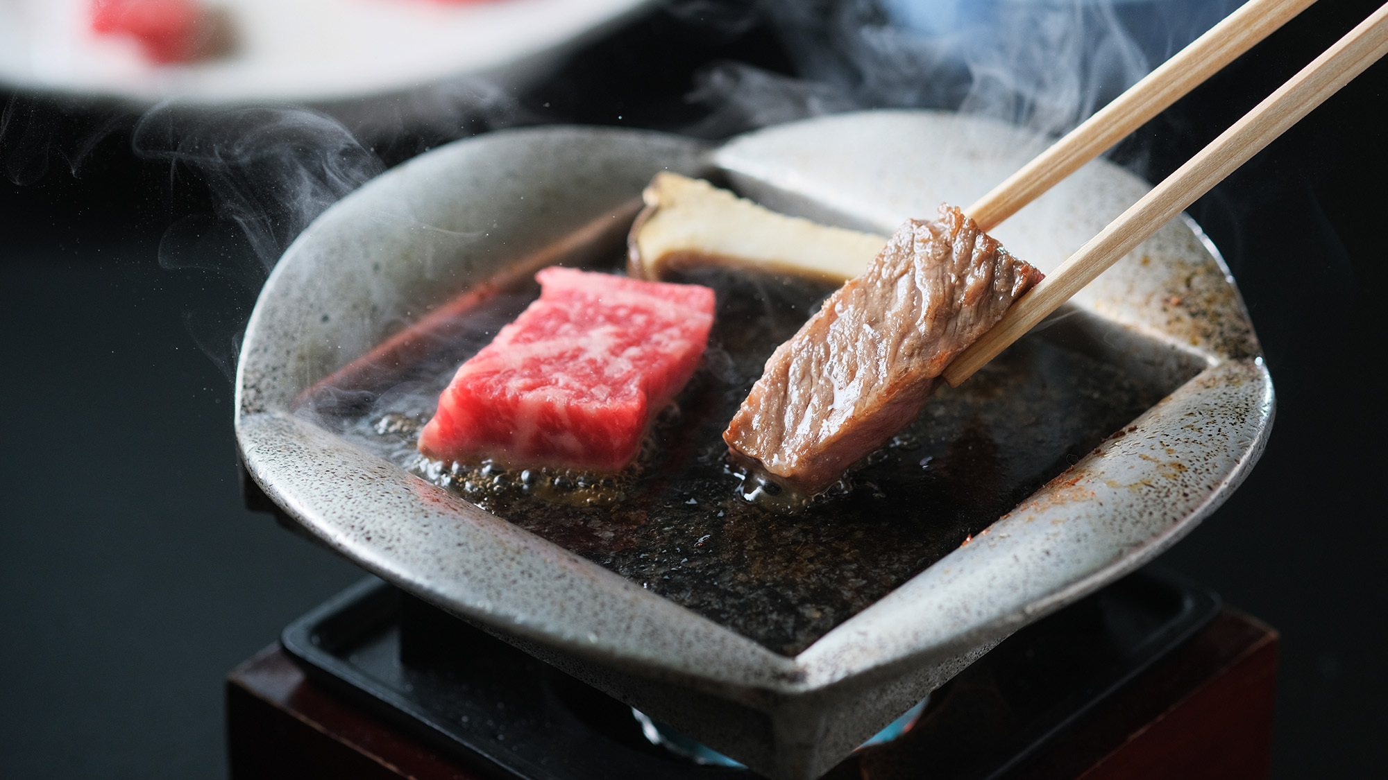 【5月迄のタイムセール】ひとり19，800円〜「峠下牛or鮑」チョイス料理付＜食事場所：おまかせ＞