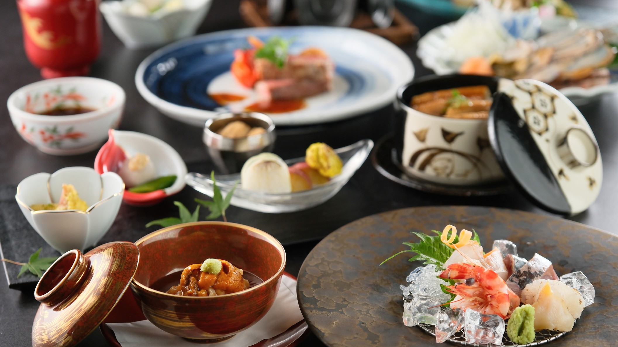 「記念日に人気Nｏ.1：食事処」＜量より質を重視した特別献立＞料理長がこだわる少量美食会席