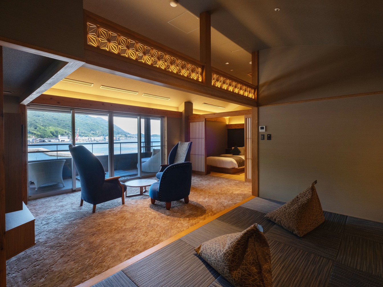 24年7月リニューアル【酔帆楼-露天風呂付客室】-和洋室301-