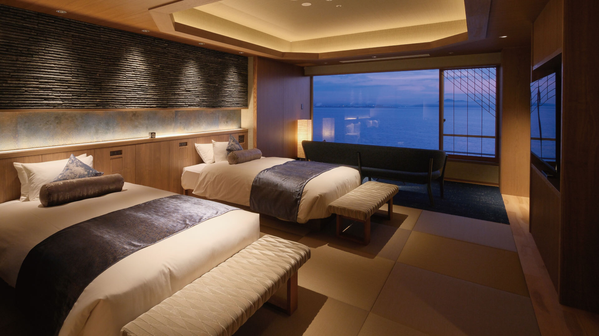 【2026年2月OPEN！】半露天風呂付オーシャンエグゼクティブルーム「宵-YOI-」