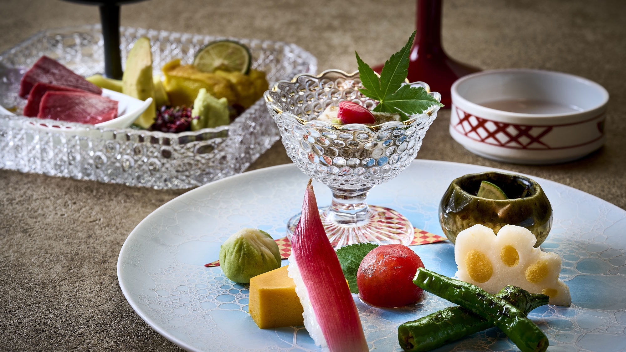 【ヴィーガン会席 】★★★100％植物性食材を使用した、心と体に優しい会席料理