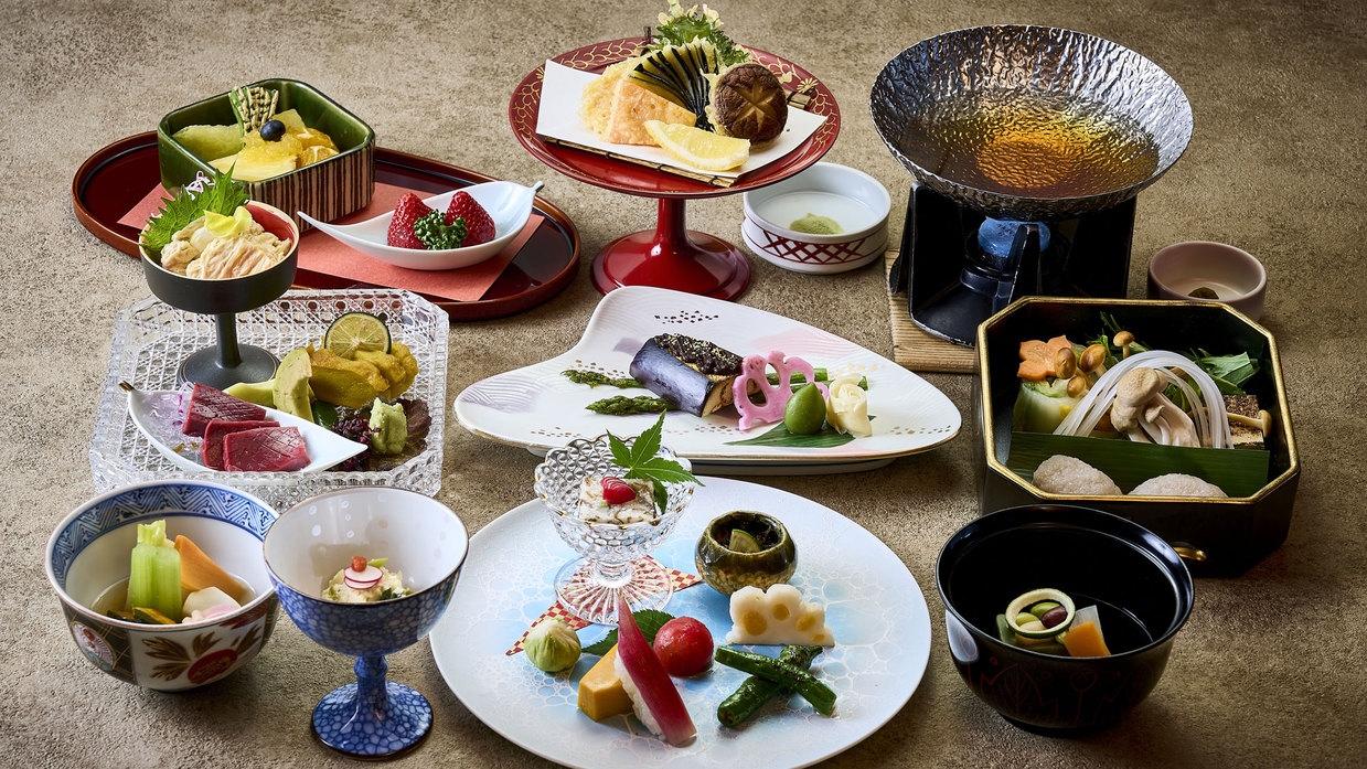 【ヴィーガン会席 】★★★100％植物性食材を使用した、心と体に優しい会席料理