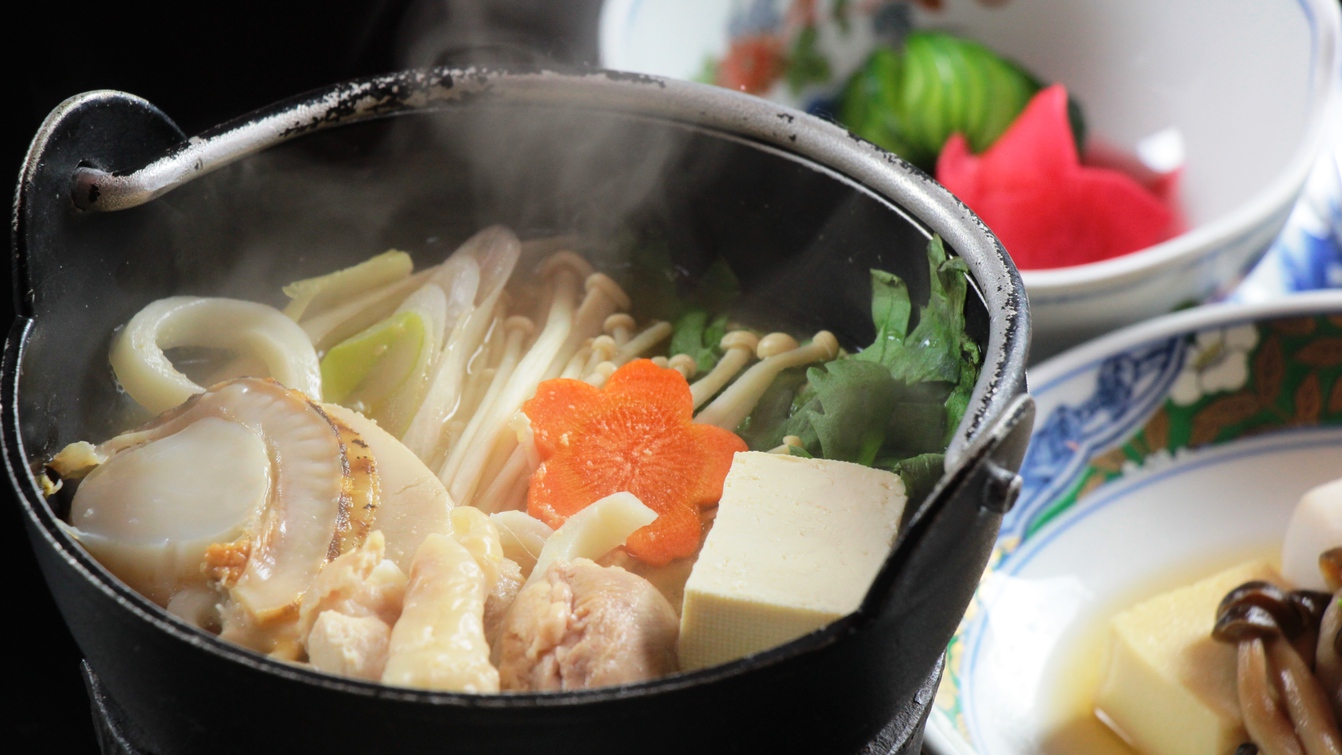 源泉かけ流し野天風呂・個室食☆上州の素材でお作りする季節会席【1泊2食】