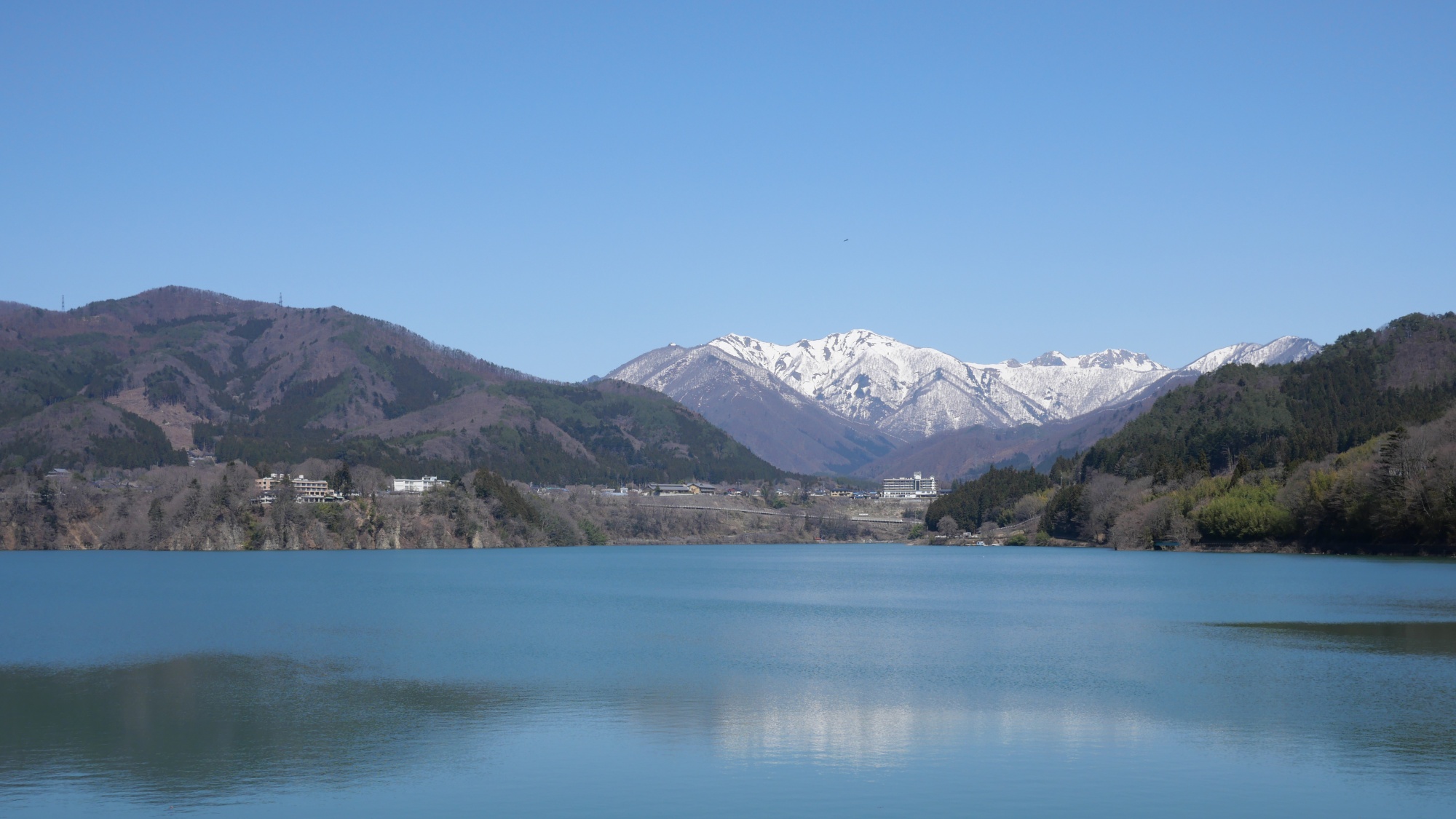 【周辺】赤谷湖。車で5分。