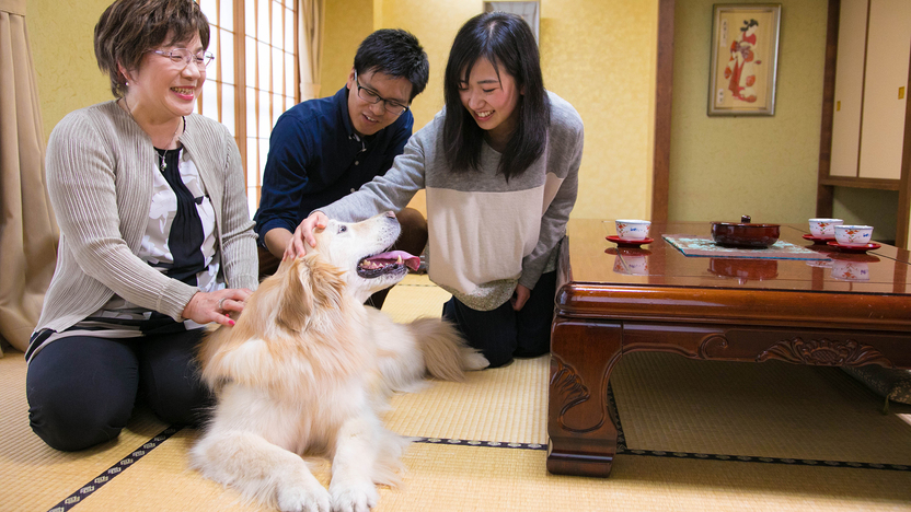 ◆ペット和室◆ちょっと広め♪10畳〜　ワンちゃんもリラックス