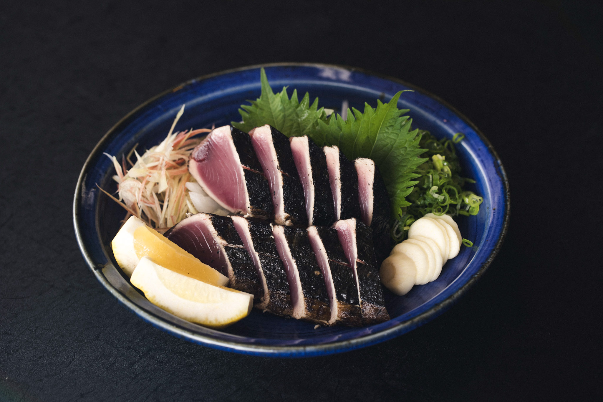 カツオの藁焼き