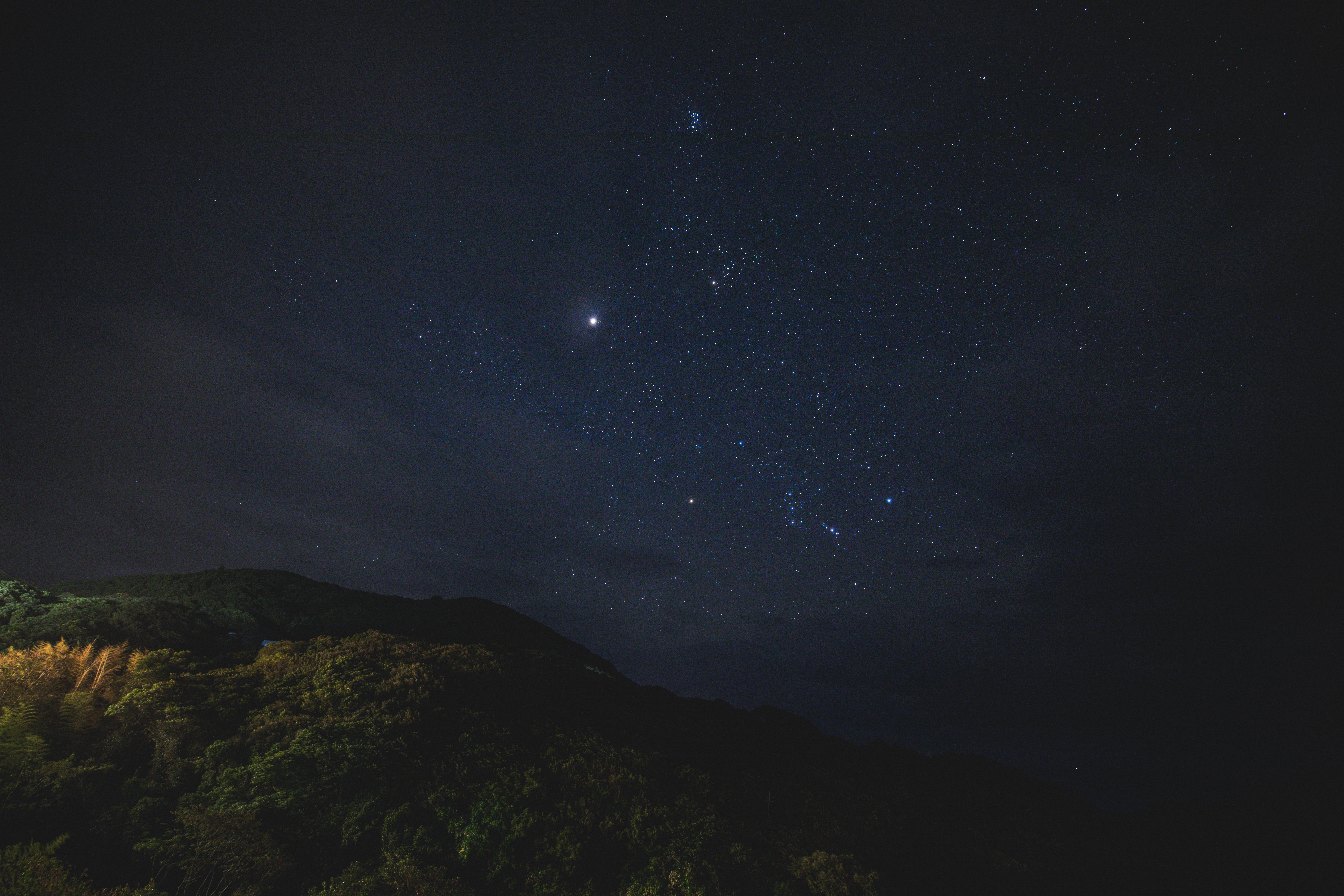 満天の星空