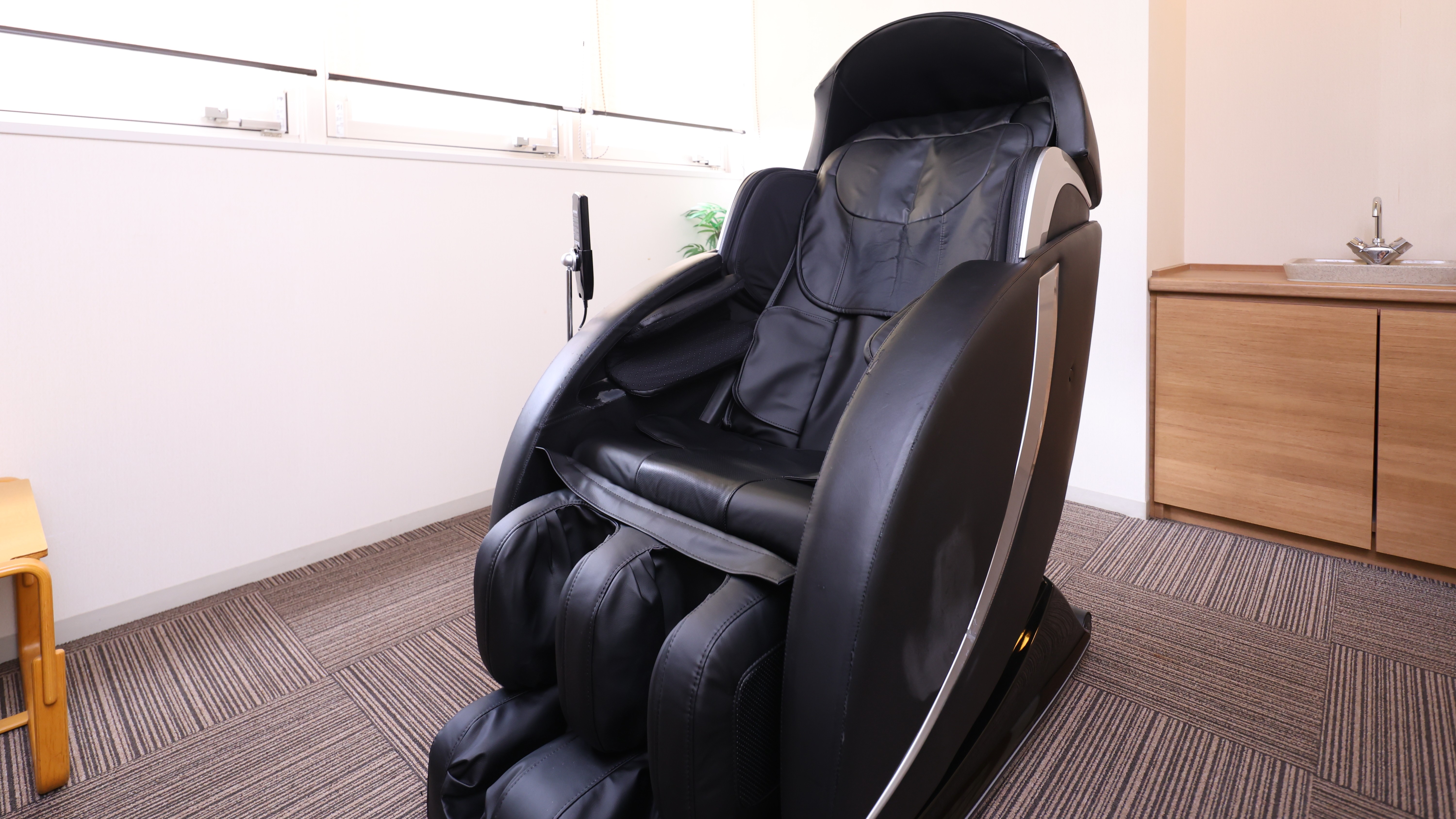 無料マッサージチェア