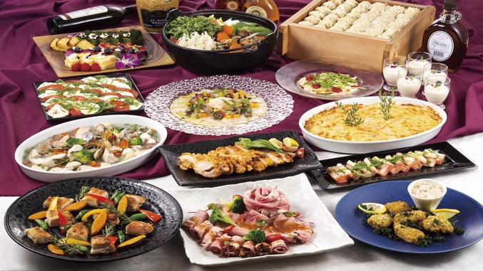 【期間限定　(12/31~1/3)】年末年始ディナービュッフェ プラン！！