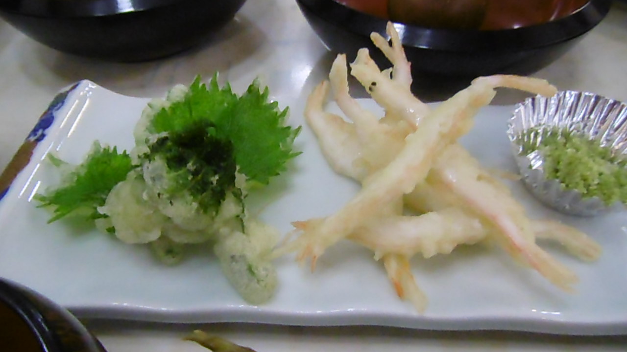 白エビ天ぷら