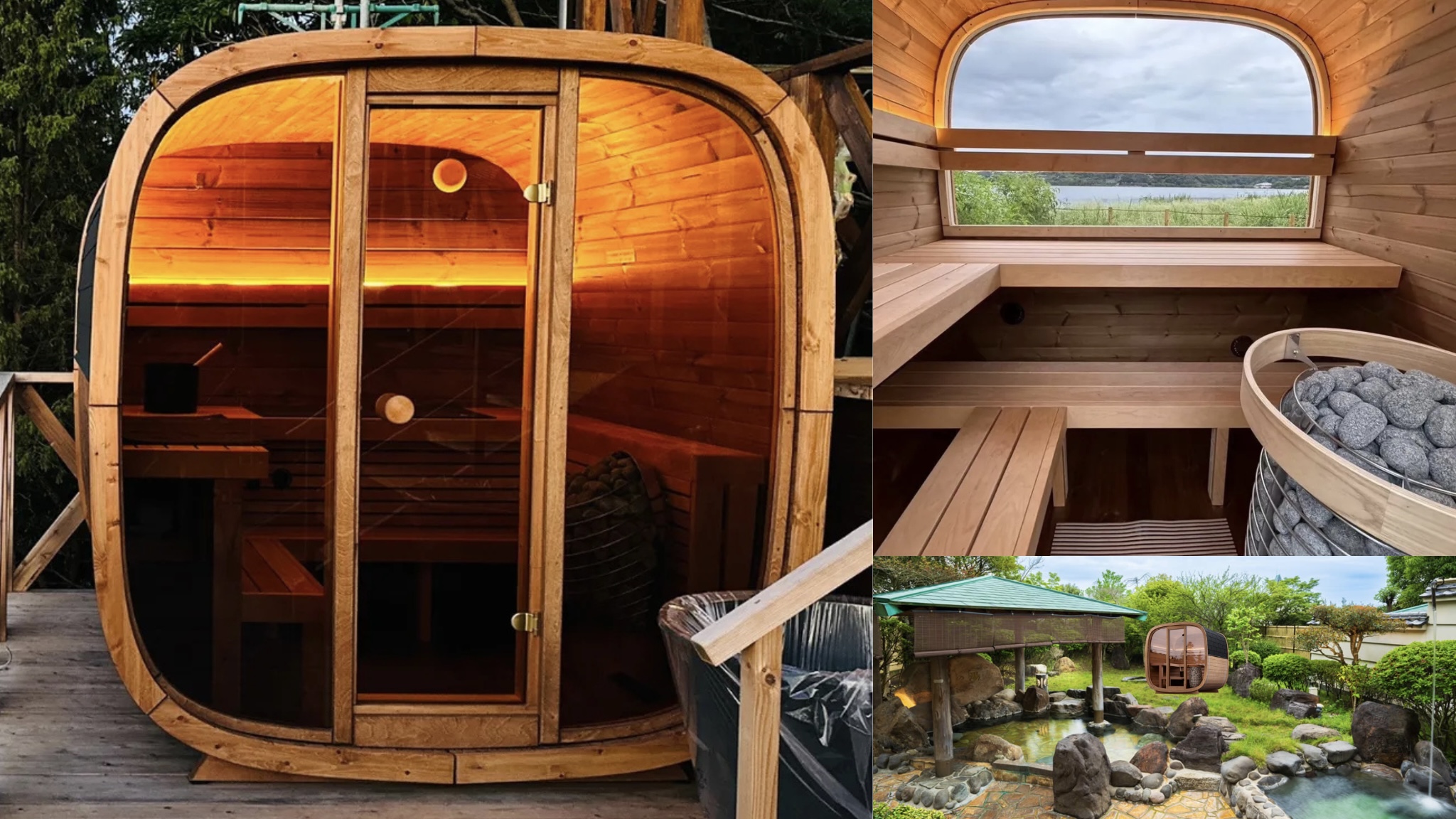 男湯大浴場露天風呂エリアにDICEサウナ設置予定