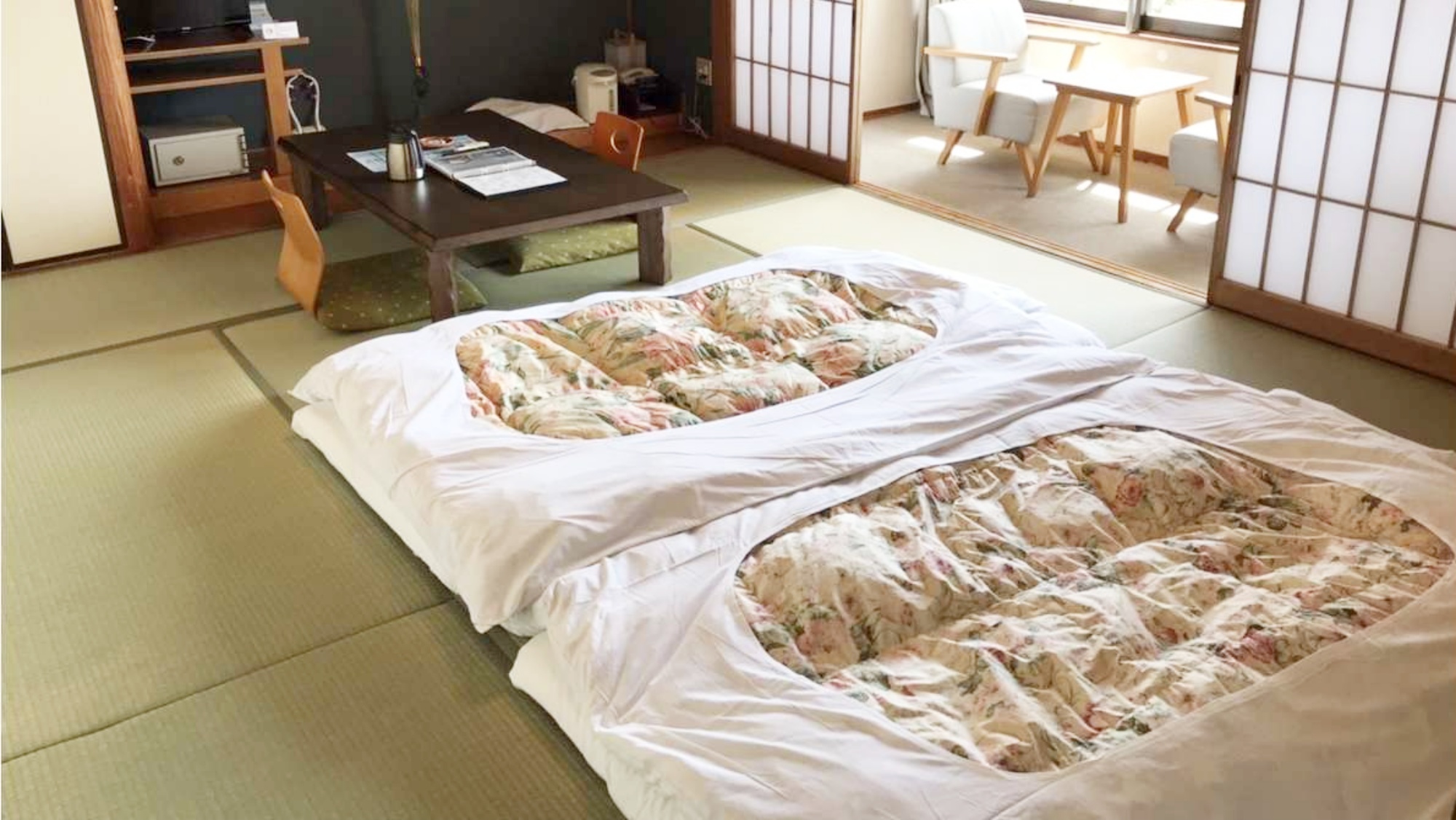 布団を敷いた一例