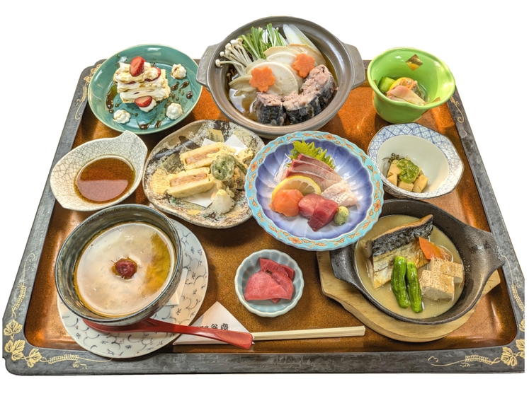 【２食付】郷土料理せんべい汁一人鍋と和定食♪天然温泉プラン