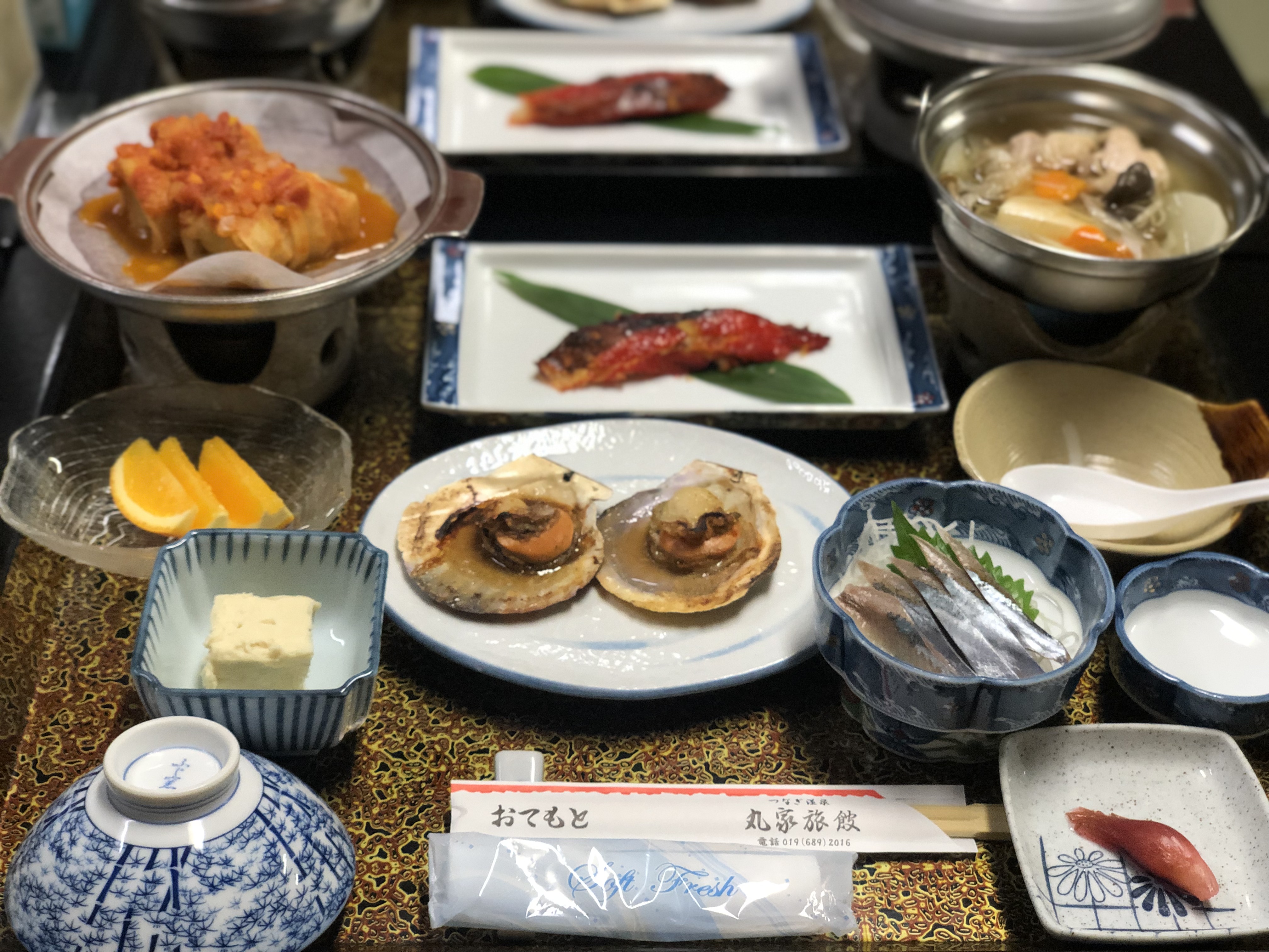 【バランスの取れた夕食膳】