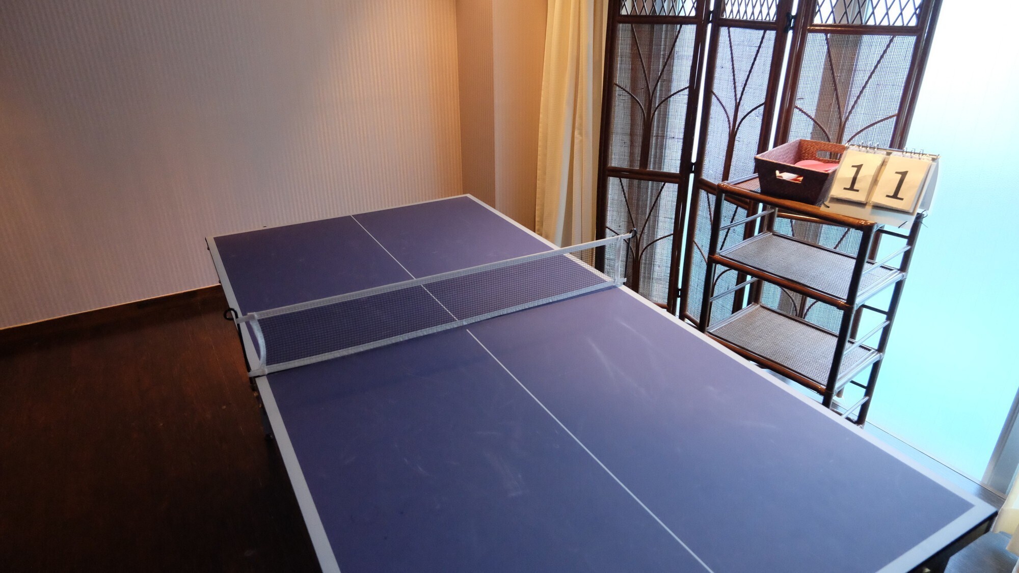 【館内】卓球スペースをご用意しております。浴衣でお楽しみください(無料)